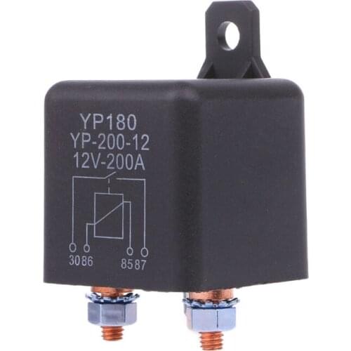 12V DC 200A High Power Car Relay Truck Motor Continuous Type Automotive Switch