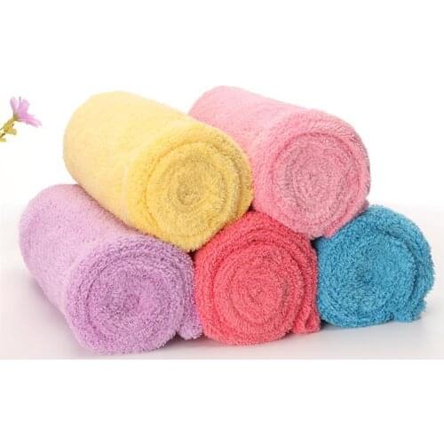 2Pcs Hair Dry Cap Salon Towe Women Bathroom Super Absorbent Quick-Drying Microfiber Bath Towel L 25X65Cm