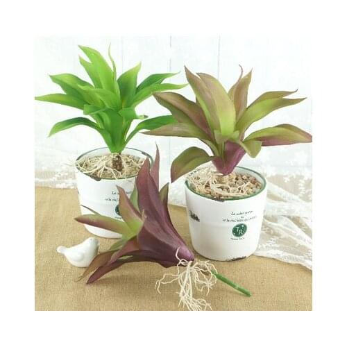 5 pcs/lot)New Zealand orchid pot of export trade ornaments plastic artificial plants for decoration of plastic flower