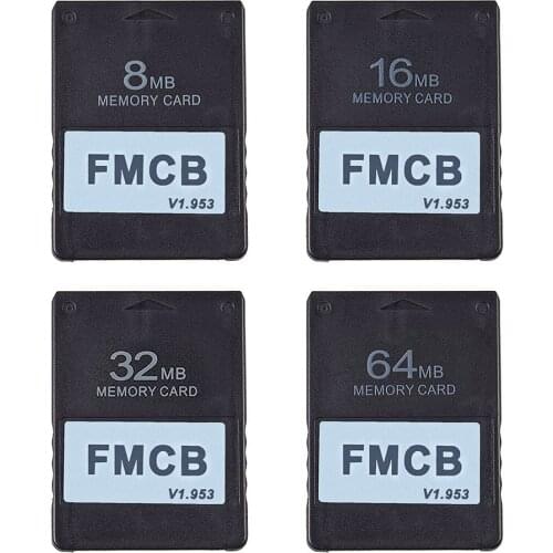 ALLOYSEED For Sony PS2 Gaming McBoot Card MC Boot Card v1.953 for Sony PS2 Playstation 2 8MB/16MB/32MB/64MB Memory Card