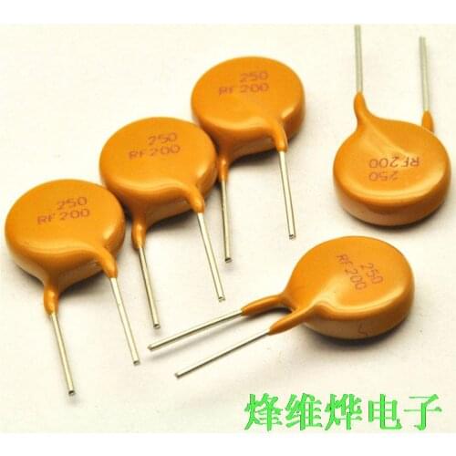 Free postage PPTC self recovery fuse 250V 0.2A 200MA TRF250-200 (50 only)