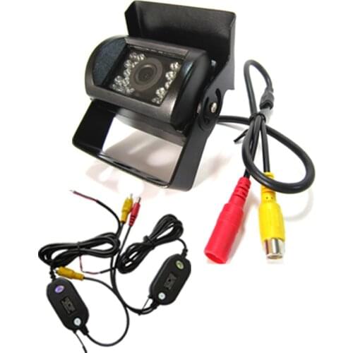 Wireless Useful BUS Car Truck Night Vision PAL Reverse Rear View Camera For Backup Parking