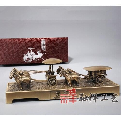 BNBS Xi'an Terracotta warriors handicrafts bronze chariots China special business gifts souvenirs Home Furnishing decoration