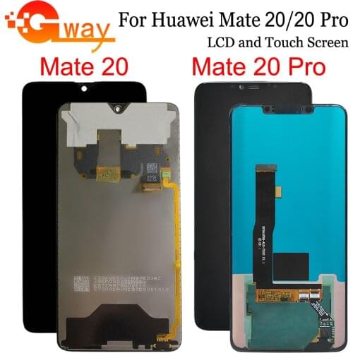 Original For Huawei Mate 20 Pro LYA-L29 LCD For Mate 20 LCD HMA-L29 L09 Display Touch Screen Digitizer With Frame Assembly+Tools