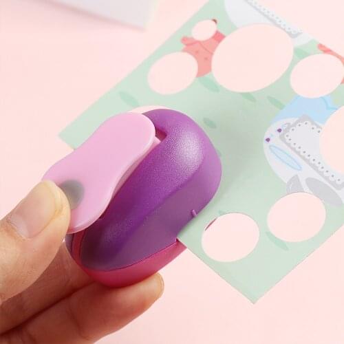 9mm 16mm 25mm Mini Scrapbooking Round Hole Punch Paper Shaper Cutter Card Craft Calico Printing Punch Hole Puncher