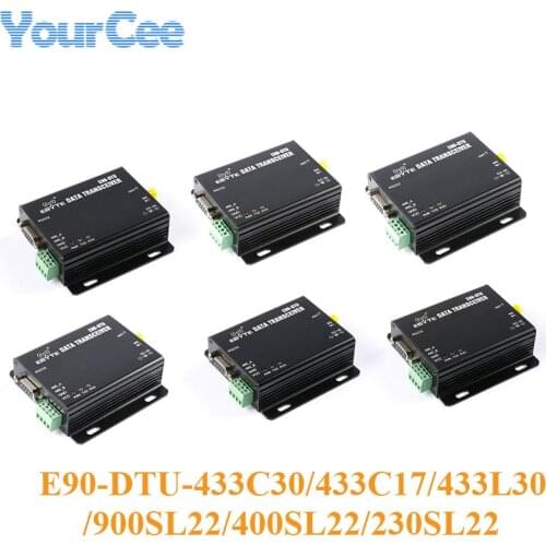 E90-DTU-433C30/433C17/433L30/900SL22/400SL22/230SL22 LoRa 230M 433M 915M Wireless Transceiver Module RS485/232 Support Modbus