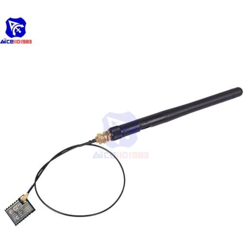 Diiymore ESP-M1 ESP8285 Serial Port WIFI Module Wireless Transmission Module with 2.4G Antenna