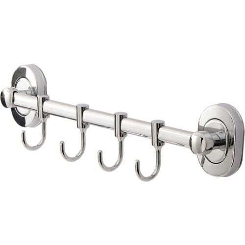 Hooks Stainless Steel Wall Mounted Racks Home Decor Furniture Coat Rack Hat Clothes Hanger Kitchen Wall Brack Bathroom hook