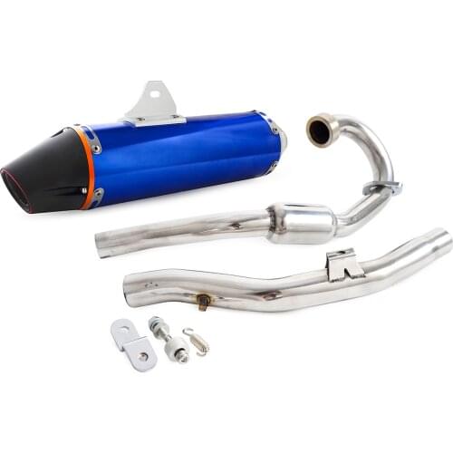 Full Exhaust Pipe Muffler for Yamaha TTR230 TT-R230 2005 2006 2007 2008 2009 2010 2011 2012 2013 2014 2015 2016