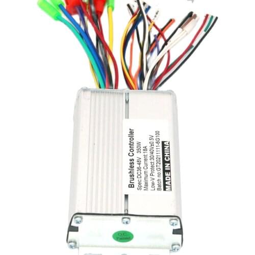 GREENTIME 36V/48V 350W/250W 18A BLDC motor controller E-bike brushless speed controller