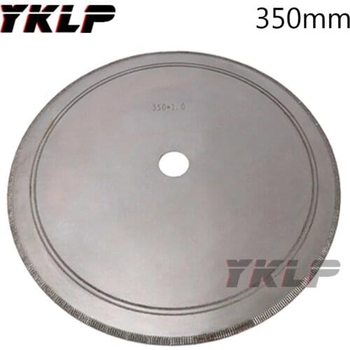 14" Ultra Thin Diamond Lapidary Saw Blade Cutting Disc For Gem Stone 350x32x1mm