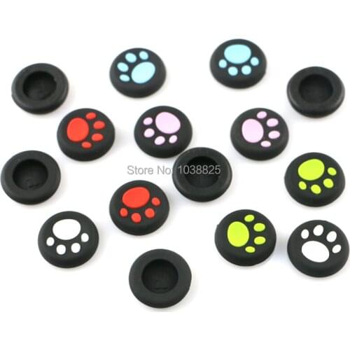10pcs/lot Silicone Grip Cover Caps Cat Paw for PS3 PS4 Xbox One Xbox 360
