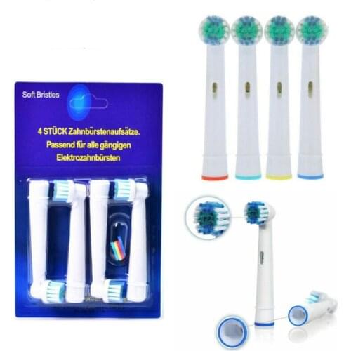 20 Pcs Electric Toothbrush Replacement Heads Compatible With Oral B Braun Models