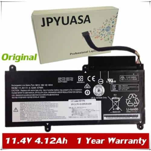 7XINbox 11.4V 4.12Ah 45N1754 45N1755 Laptop Battery For Lenovo ThinkPad E450 E450C E460 E460C 45N1752 45N1753 45N1756 45N1757