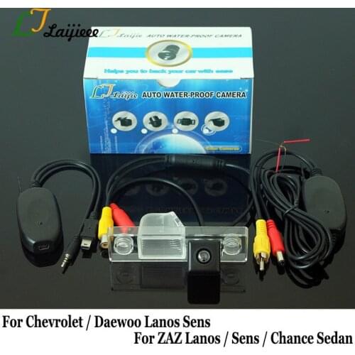 For Chevrolet Daewoo Lanos Sens T150 For ZAZ Lanos Sens Chance Sedan / HD CCD Night Vision Wireless Auto Backup Reverse Camera
