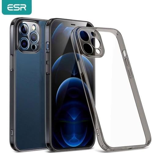 ESR for iPhone 12 Pro Max Case Camera Guard Case for iPhone 12 Pro Clear Cover Funda Coque Len Protective Case for iPhone 12