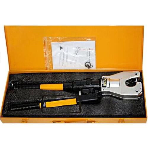 35mm Stroke Hydraulic Crimping Tool 60KN Hydraulic Dieless Crimping Tool 10-240mm2 for Cable Wire Lug CYO-6B