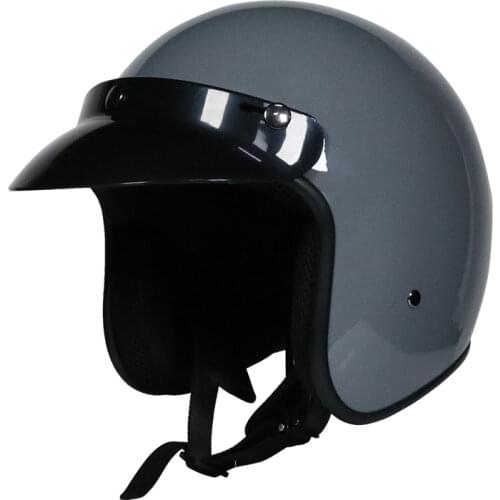 Motorcycle Helmet 3/4 Half Scooter Vintage Casco Moto Open Face Retro Capacete Vespa Enduro Downhill Mopeds Enduro Casque