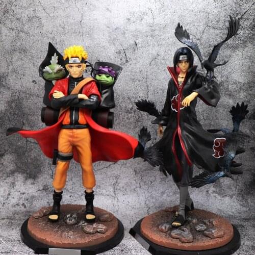 Cartoon Action Anime Figures PVC Sasuke Minato Hinata Hashirama Model Collectible Kid Toys Figurine Gifts