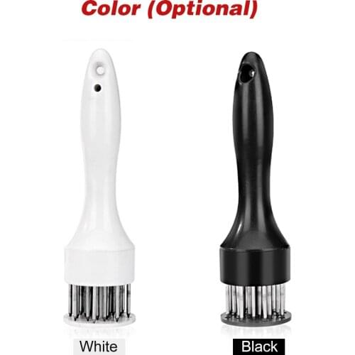 Meat Tenderizer with 22 Sharp Stainless Steel Needles Tender Meat Kitchen Tool for Tenderizing Flavor Marinade Steak Turkey