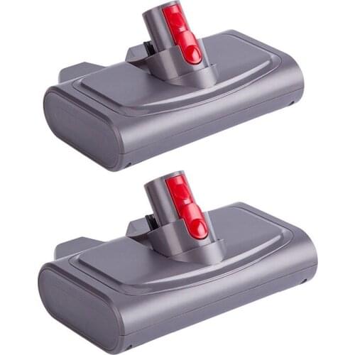2Pcs Electric Mites Removal Brush Head with UV Lights for Dyson V7 V8 V10 V11 Wireless Vacuum Cleaner Replaceable Parts