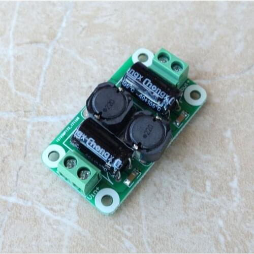 KYYSLB 4-6A DC Power Filter Board Digital Power Amplifier Interference Suppression Board Automotive Power Supply EMI Suppression