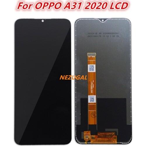 For OPPO A31 2020 CPH2015 CPH2073 CPH2081 CPH2029 CPH2031 LCD display touch panel screen digiziter sensor assembly