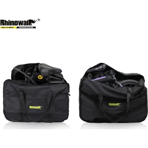 Rhinowalk 16" 20" Folding Bike Carry Bag Portable Bicycle Carry Bag Cycling Bike Transport Case Travel Bycicle Accessori