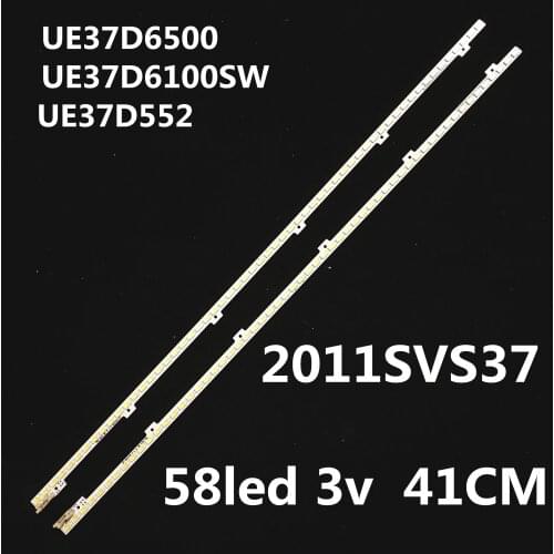 LED Backlight strip 58 lamp For 2011SVS37 LD370CSB-C1 UE37D6500 UE37D6100SW LD370CGB-C2 LTJ320HN01-J UE32D5500 T370HW05 UE37D552