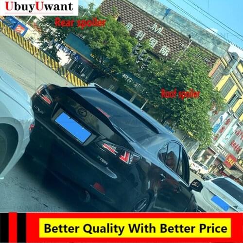 High Quality Carbon Fiber Rear Trunk Spoiler Wing And Roof Spoiler For Lexus Is Is250 IS300 Is350 2008 2009 2010 2011 2012 2013