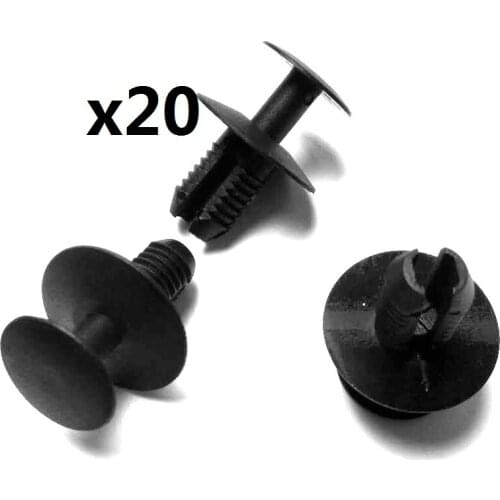 20 Pieces OEM Boot Carpet Trim Panel Upholster Rivet Nylon Clip Retainer For Bmw E30 E36 for Mercedes W124 W140 W201 51471911992