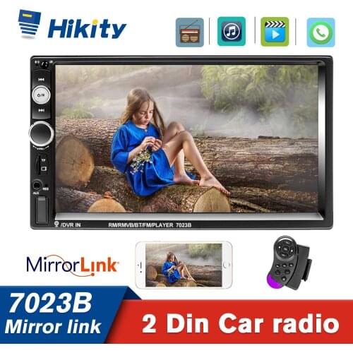 Hikity 7023B Car Radios 2 Din Car Multimedia Player 7" MP5 player Mirror Link Radio Car For Nissan Hyundai Kia Toyata Honda
