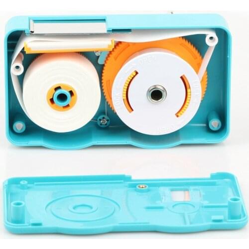 Free shipping Fiber optic cassette cleaner tape 500 times connector adapter end face cleaning fibre optical cleaning box ELINK