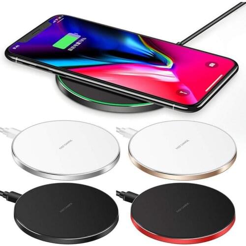 Wireless Charger Qi-5W 7.5W 10W Wireless Charging Compatible for iPhone Xs MAX/XR/XS/X/8/8 Plus 5W All Qi-Enabled Phones