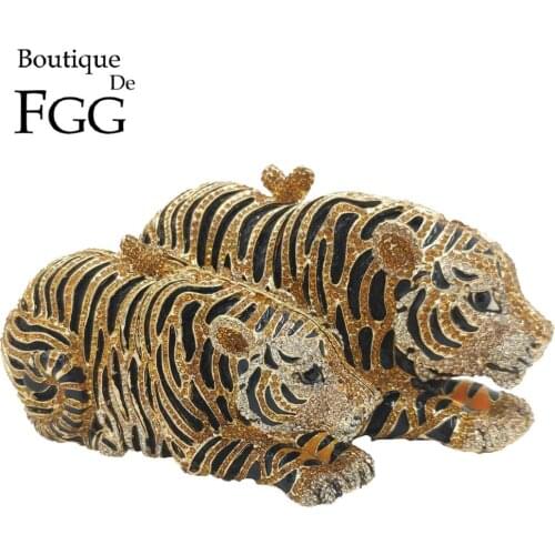 Boutique De FGG Women's Gold Bags