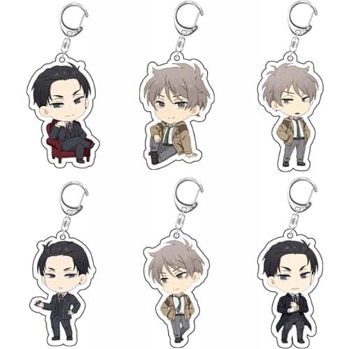 The Millionaire Detective Balance Kanbe Daisuke Cosplay Acrylic Figure Keychain Keyring Bag Pendant Gift