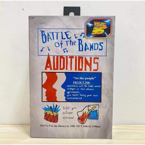 NECA back to the future Dr. mitt Brown Martins 7-inch articulated figure