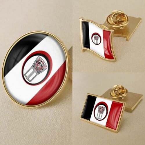 Coat of Arms of Bandera Nisga Nation of Canada Flag National Emblem Brooch Badges Lapel Pins