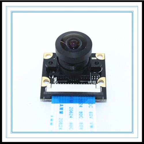 160 Degree Raspberry Pi Camera 5 Million Fisheye Lens Night Vision Raspberry PI 3/4 Generation Focal Length Adjustable
