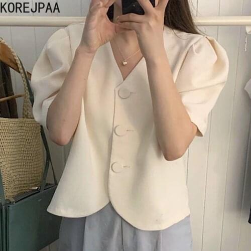 Korejpaa Womens White Shirts