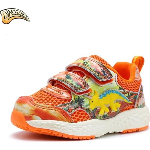 Dinoskulls Running Shoes Sports Sneakers Breathable 2017 New Arrival Casual Shoes For Boys Summer 3D Dinosaur Sneakers Kids Shoe