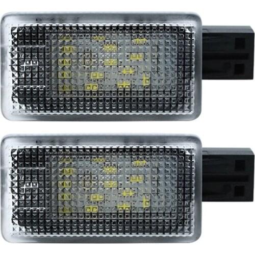 ​2Pcs LED Courtesy Light For Volvo C70 V50/ S60L 2014 /S60 11-14 /V40 S80 13-14 /XC90 S80L V60 XC60 12-14