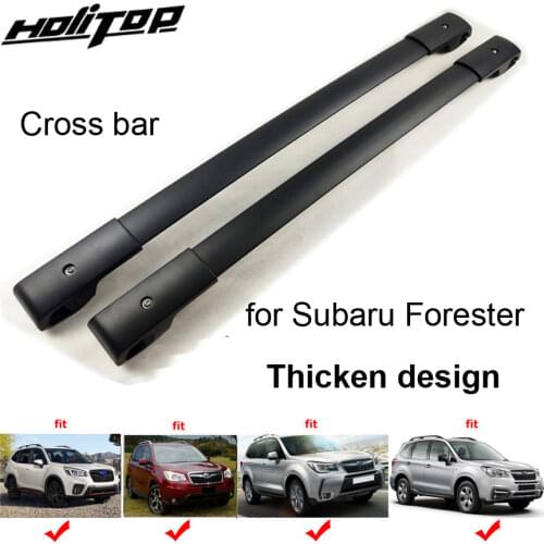 HOT luggage bar roof rack cross beam for Subaru Forester 2013-2021,thicken aluminum alloy foot,can extend,free shipping to Asia