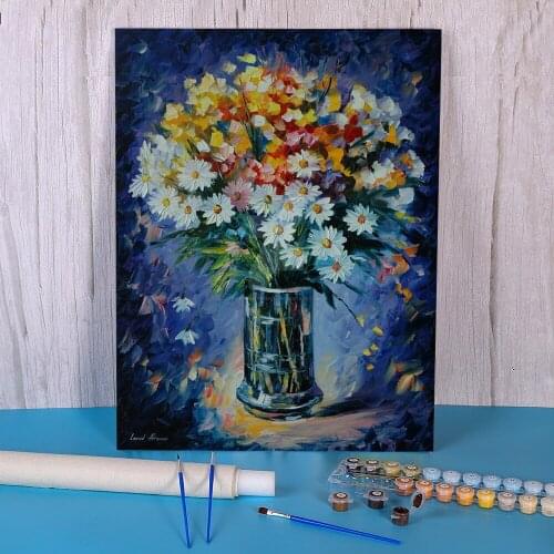 Fascination Painting By Numbers Complete Kit Acrylic Paints 50*70 Canvas Pictures New Design Crafts For Adults Handiwork