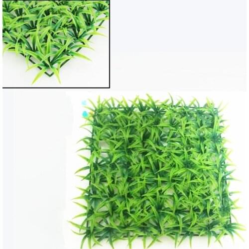 Non-Toxic Plastic Square Artificial Grass Lawn Turf Grass Mat Greensward Party Balcony Decor Garden Supplies