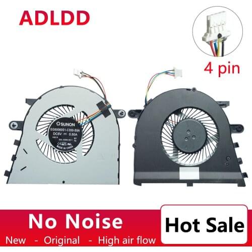 Laptop cpu cooling fan cooler radiator for Lenovo V330-15 V330-15ISK V330-15IKB DFS531005PL0T FK8H 023.100B0.0001