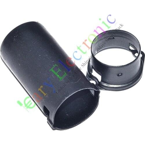 Wholesale and retail 20pcs 9Pin Tube sockets Shield Cover for audio AMP 12AX7 12AU7 ECC82 ECC83 Black free shipping
