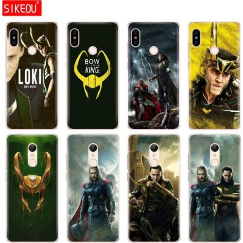 Silicone Cover phone Case for Xiaomi redmi 5 4 1 1s 2 3 3s pro PLUS redmi note 4 4X 4A 5A Loki Thor