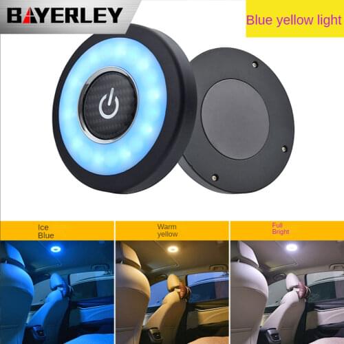 Car Interior LED Reading Light Automatic USB Charging Roof Car Sunlight Trunk Vehicle Interior Roof Light