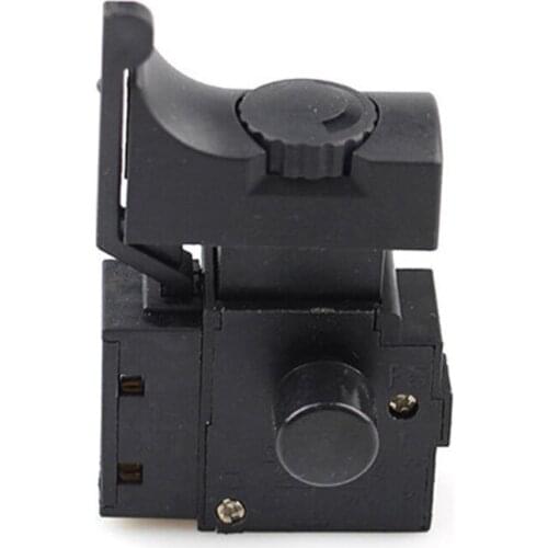 2pcs FA2-6/1BEK Lock on Power Tool Electric Drill Speed Control Trigger Switch
